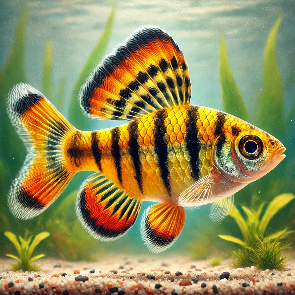 Barbus cumingi (Brada z Cejlónu)