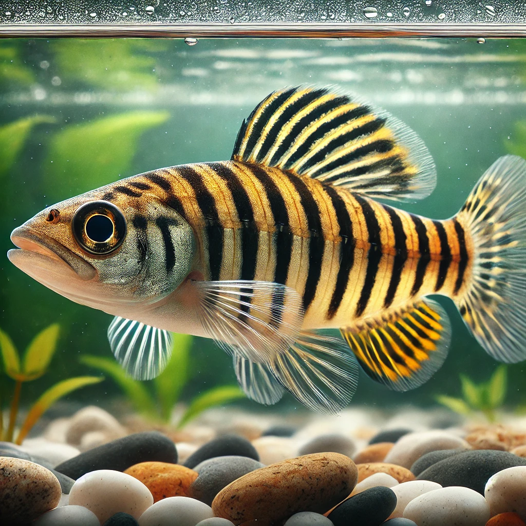 Barbus fasciatus Vousatý