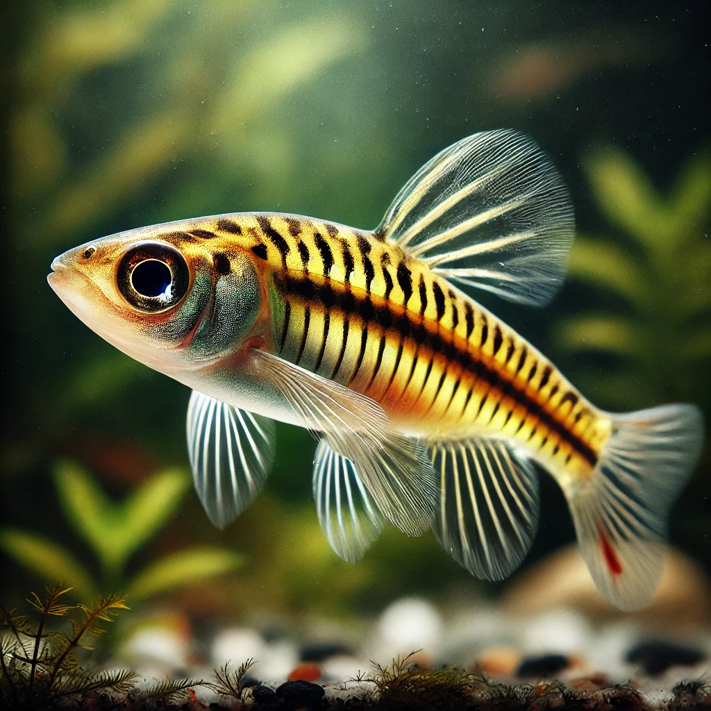 Barbus gelius (Vousatý)