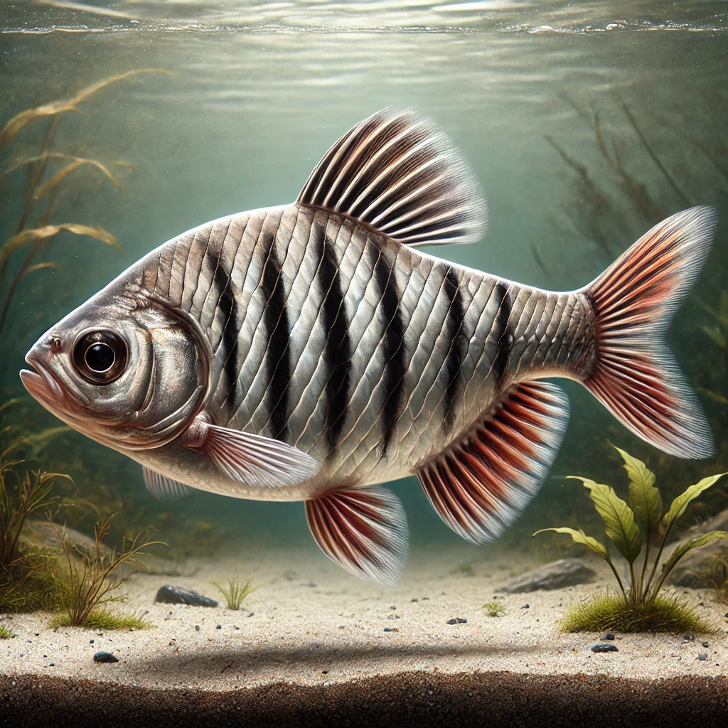 Barbus schwanenfeldi (Vousatý)