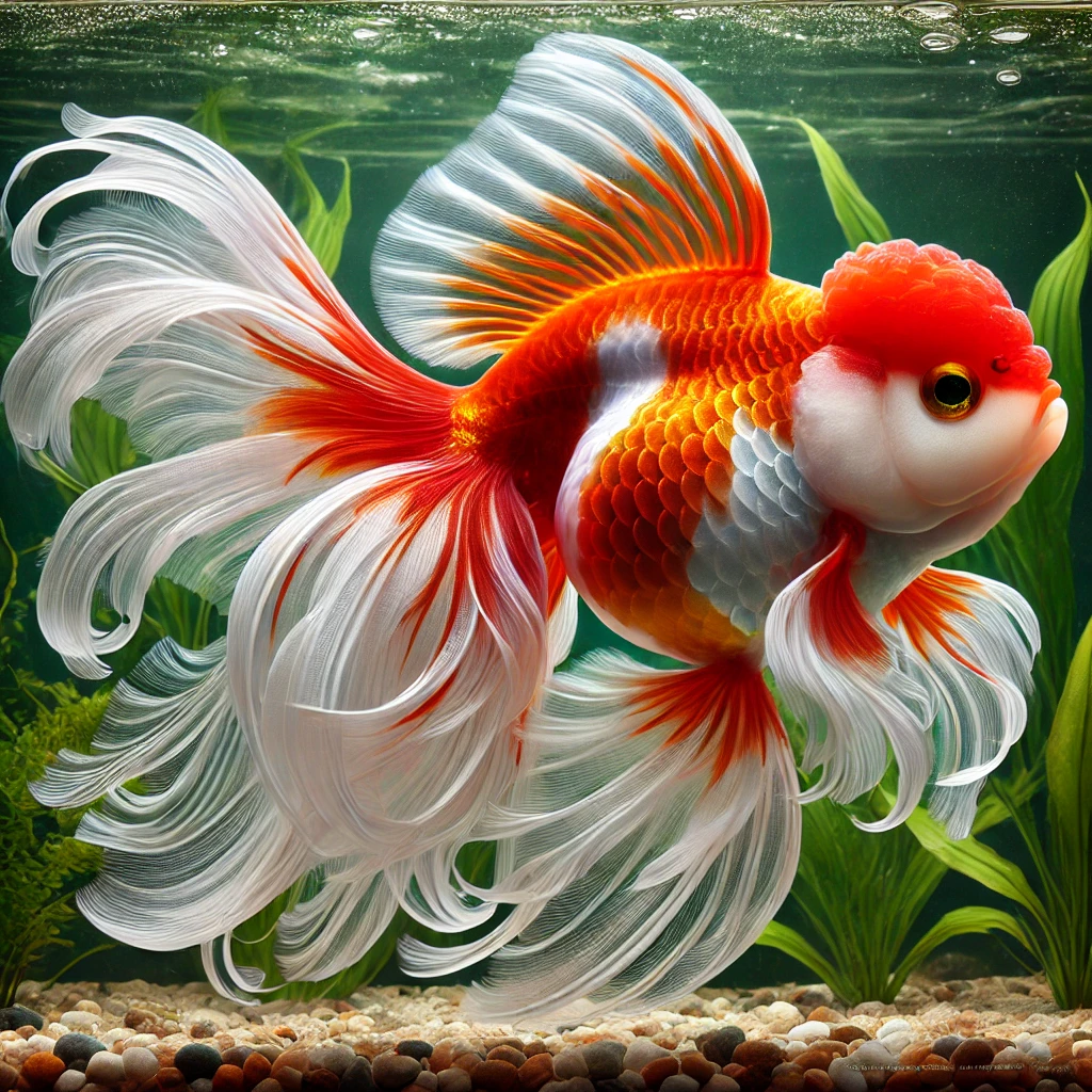 Carassius auratus comete Kométa