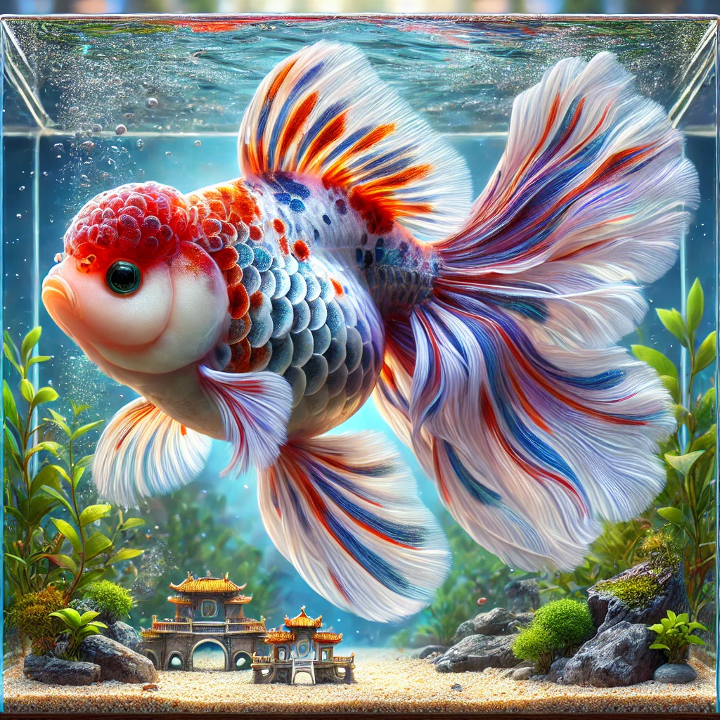 Carassius auratus shubunkin (Štrbina)