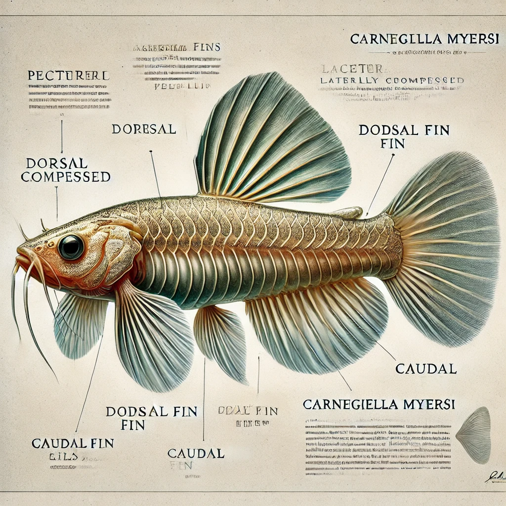 Carnegiella myersi Priehľadný