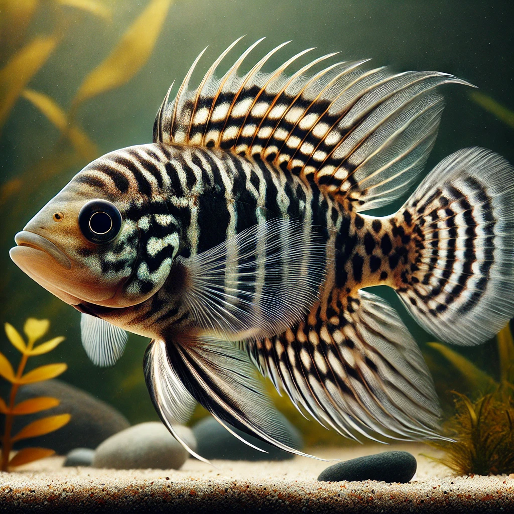 Crenicara filamentosa Mriežka