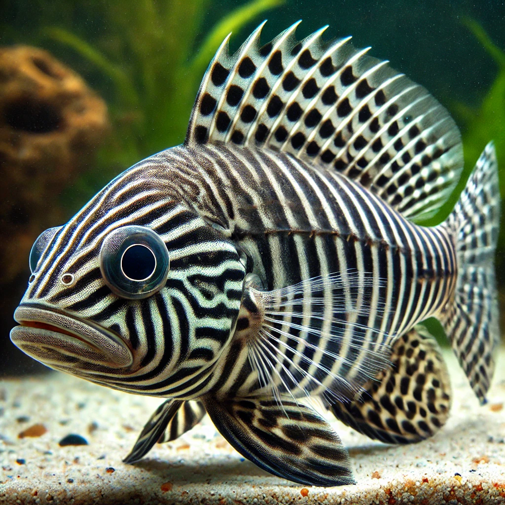 Ctenopoma fasciolatum (Pruhovaný ctenopóm)