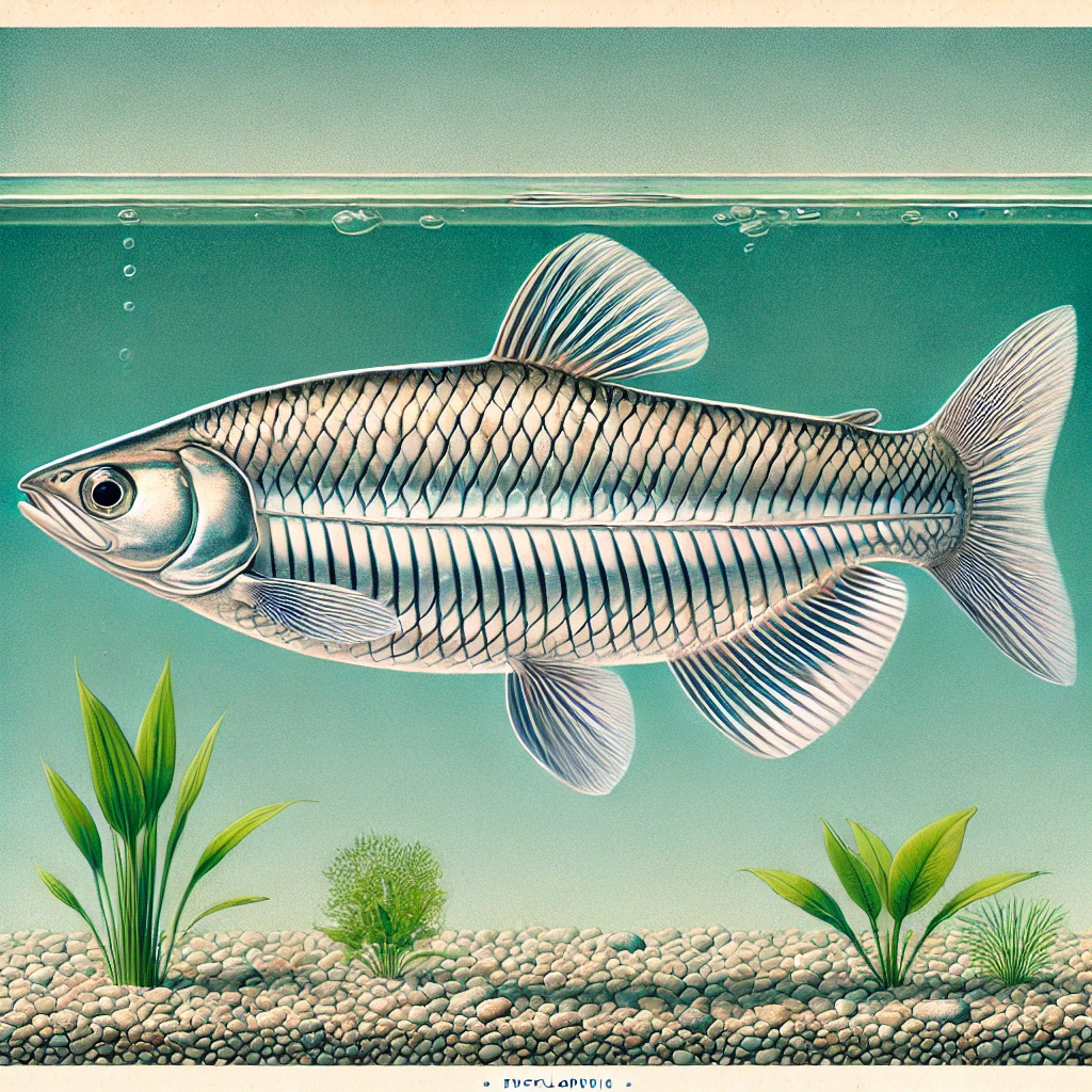 Distichodus affinis Červené plutvy Distich...