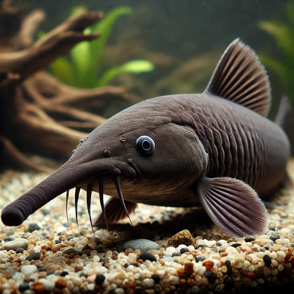 Gnathonemus petersi Slonová ryba