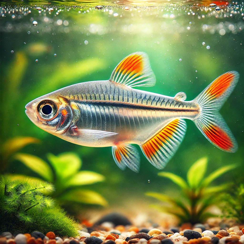 Hasemania nana (Medená tetra)