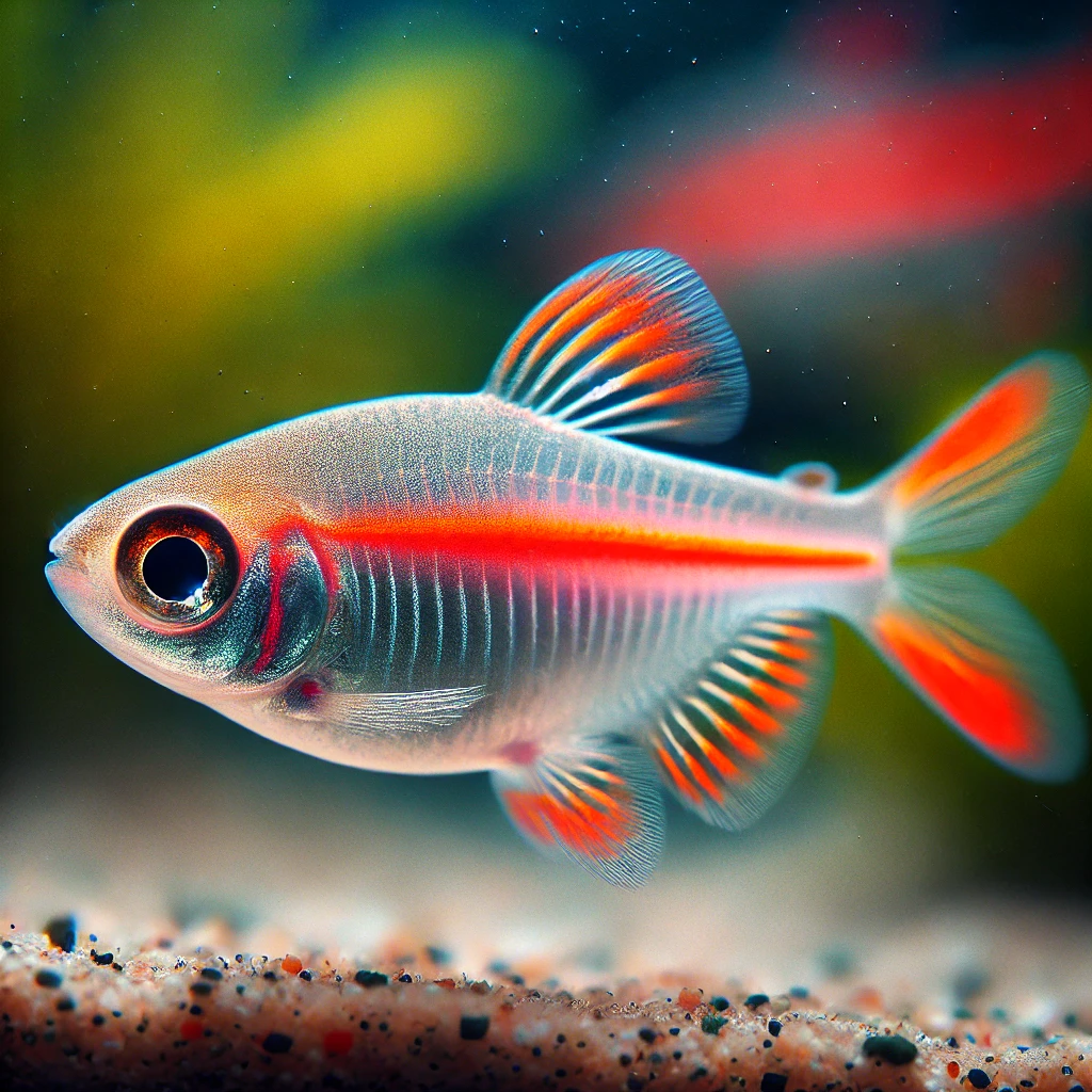 Hemigrammus erythrozonus Ružový neón