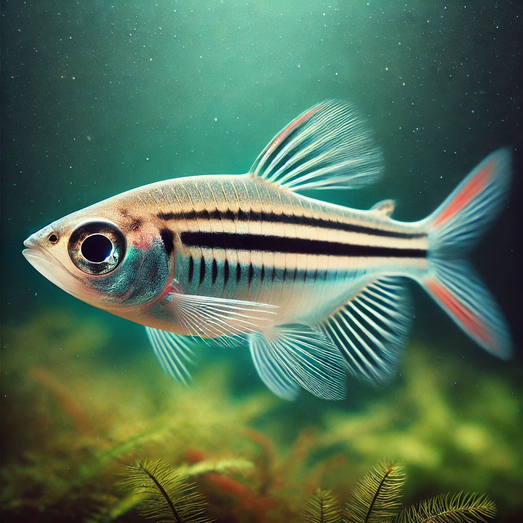 Hyphessobrycon bifasciatus Žltá tetra