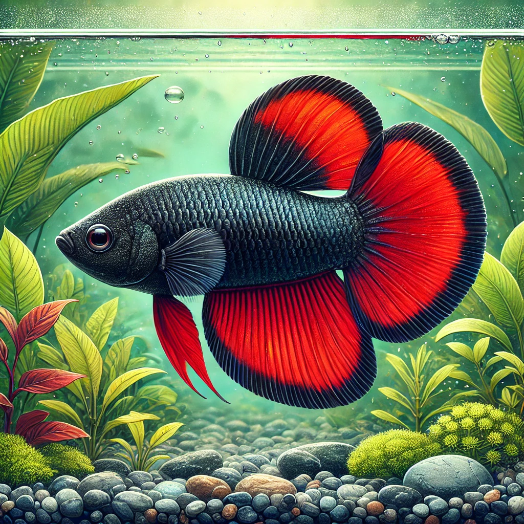 Labeo bicolor (Červený chvost)