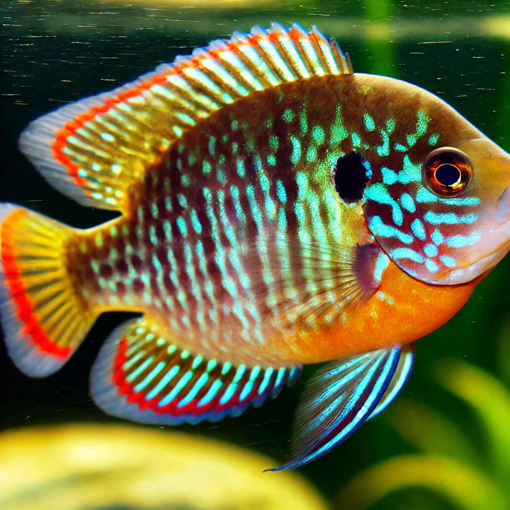 Lepomis gibbosus Slnko alebo dúhová ty�...