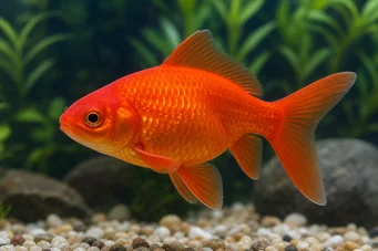 Carassius auratus rouge