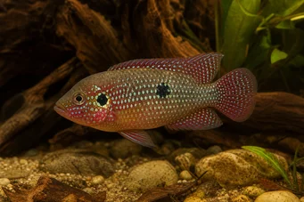 Hemichromis guttatus Red Hemichromis (guttatus)