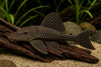 Hypostomus plecostomus Pleco, podložka, sanie