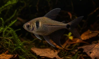 Megalamphodus megalopterus Duchovná tetra
