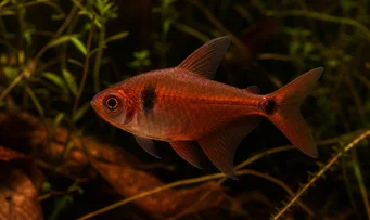 Megalamphodus sweglesi Červená strašidelná tetra