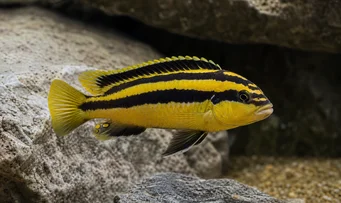 Melanochromis auratus Zlatá mbuna