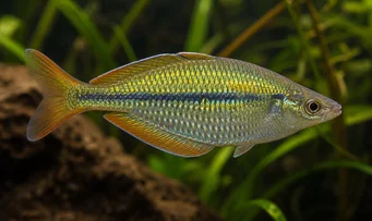 Melanotaenia herbertaxelrodi Oblúk