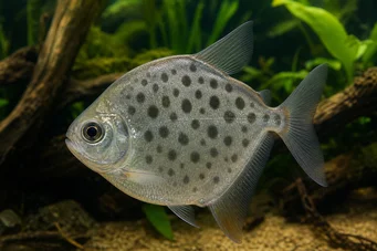 Metynnis maculatus Metynnis prerušovaný