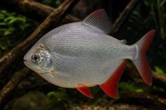 Myleus rubripinnis rubripinnis Metynnis s červeným háčikom