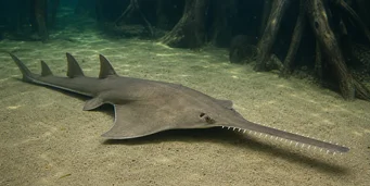 Pristis microdon (Ryby zo severného SCIE)