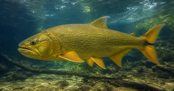 Salminus maxillosus (Chacin-tigre z Amazonu)
