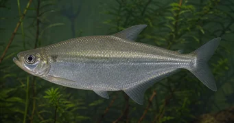 Triportheus pictus Strieborná tetra-slaš