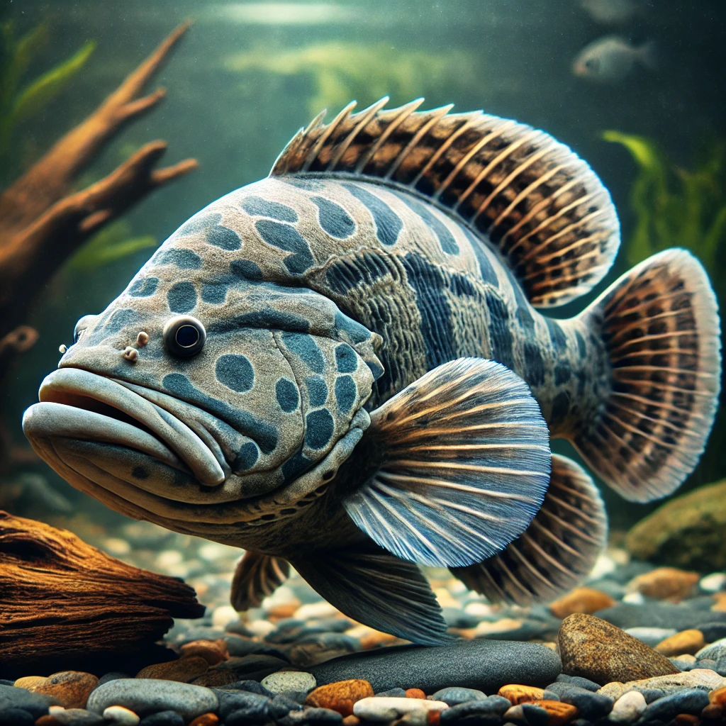 Panaque suttoni Panaque s modrými očam...