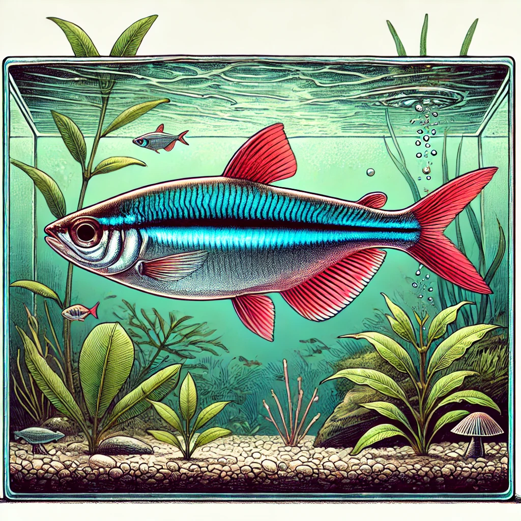 Paracheirodon axelrodi Kardinál