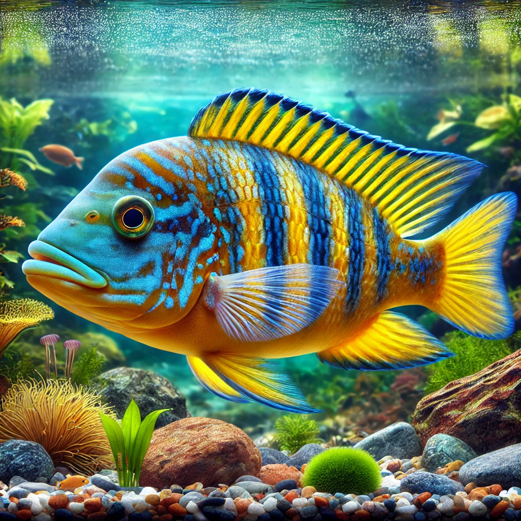 Pseudotropheus tropheops žltá