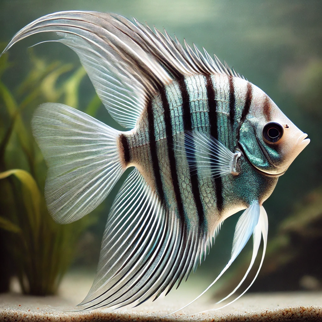 Pterophyllum altum Skalárny výhľad