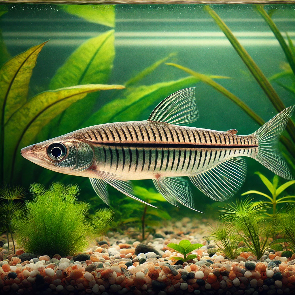 Pyrrhulina filamentosa Pyrrhulina vlákno