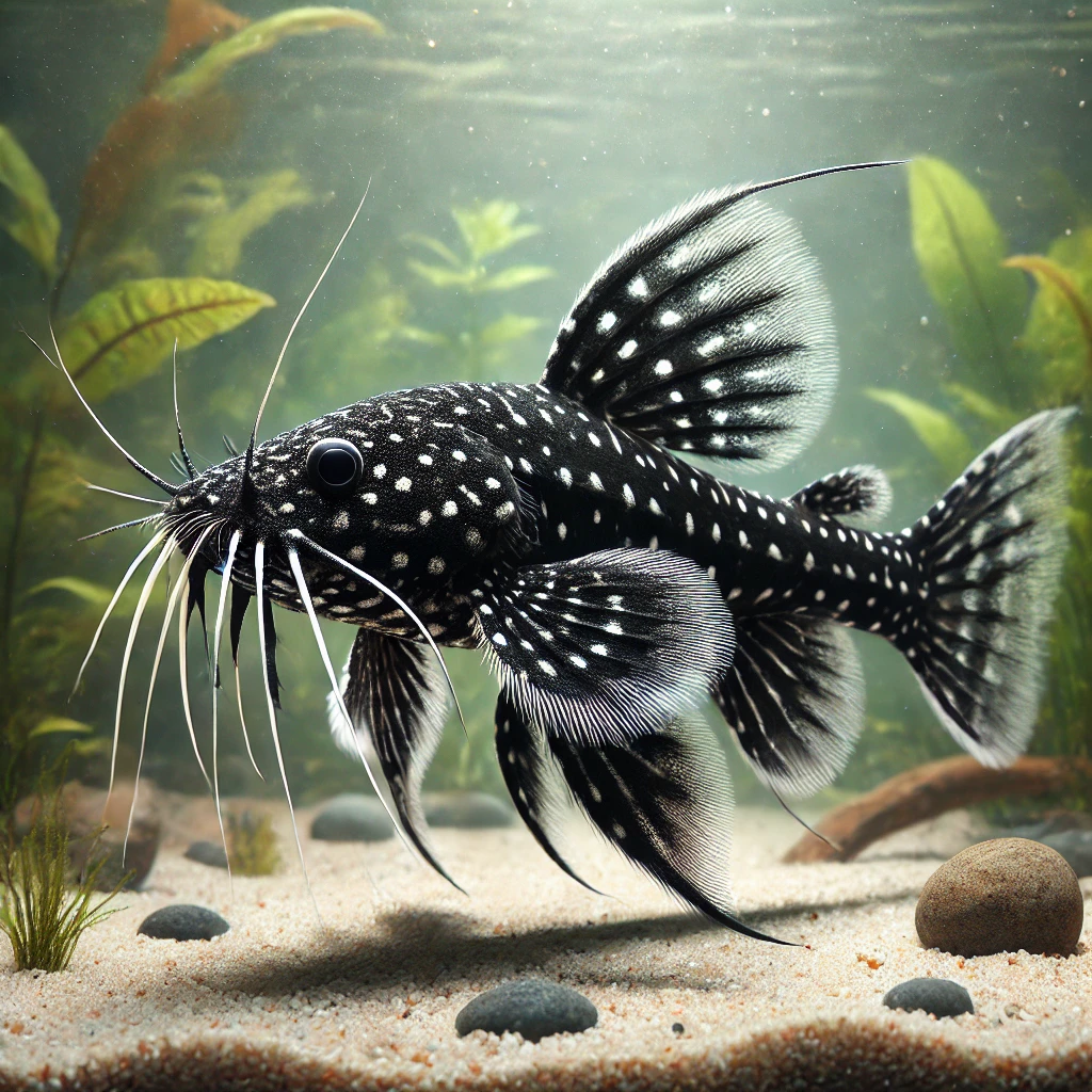 Synodontis angelicus (Siežový anjel)